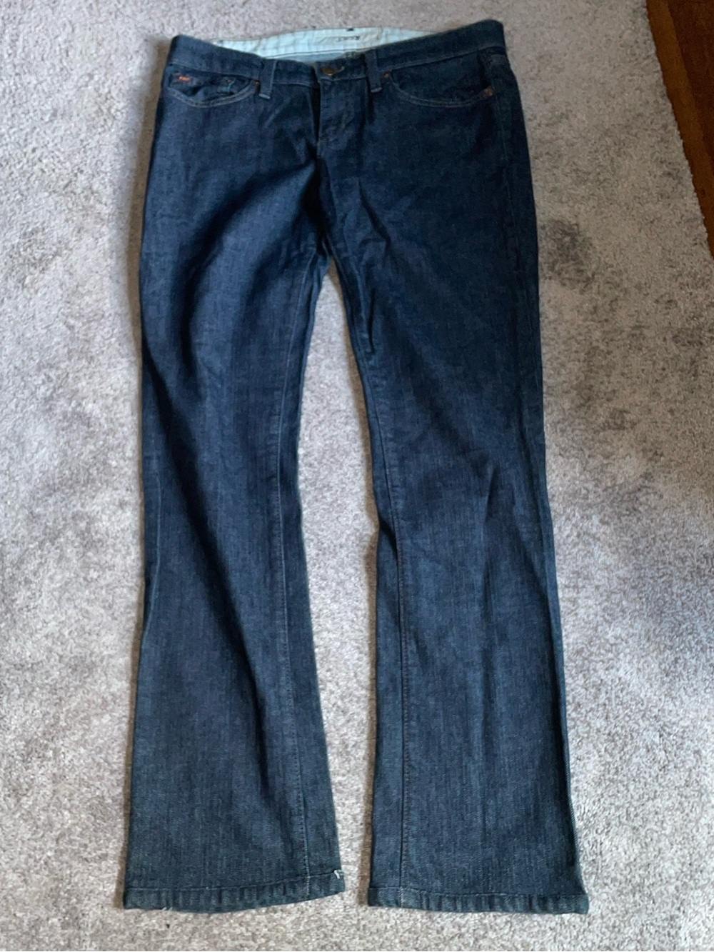 Joe's Jeans White Label with Black Logo